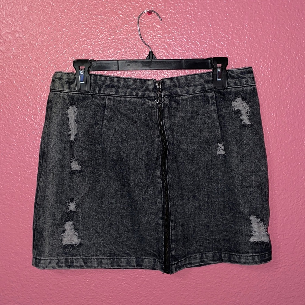 Off black skirt